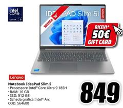 Lenovo - Notebook Ideapad Slim 5
