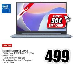 Lenovo - Notebook Ideapad Slim 3