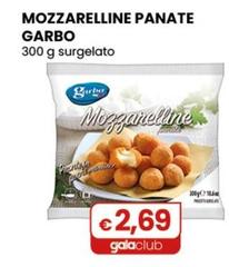 Garbo - Mozzarelline Panate 300 G Surgelato