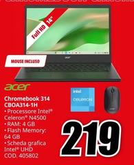 Acer - Chromebook 314 CB0314-1H