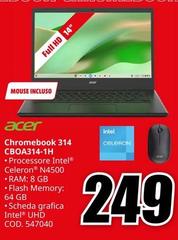 Acer - Chromebook 314 CBOA314-1H