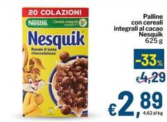 Nesquik - Palline Con Cereali Integrali Al Cacao