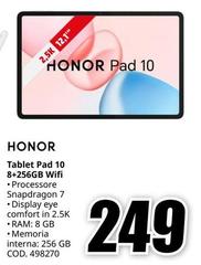 Honor - Tablet Pad 10 8+256GB Wifi