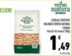 Conad - Cereali Soffiati Bologici Verso Natura