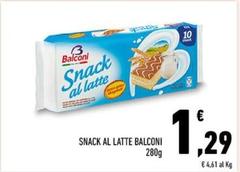 Balconi - Snack Al Latte
