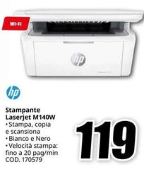 HP - Stampante Laserjet M140W