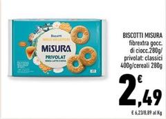 Misura - Biscotti