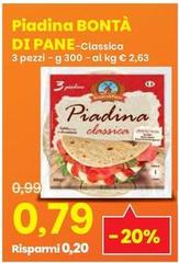 Bontà di pane - Piadina
