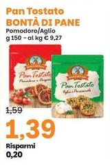 Bontà di pane - Pan Tostato