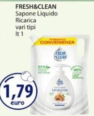 Fresh & Clean - Sapone Liquido Ricarica