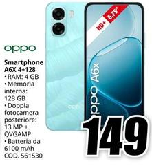 Oppo - Smartphone A6X 4+128