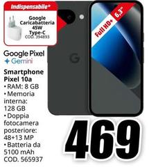 Indesit - Google Pixel + Gemini Smartphone Pixel 10a