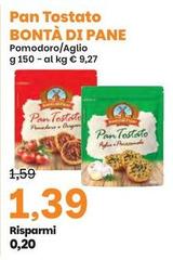 Bontà di pane - Pan Tostato