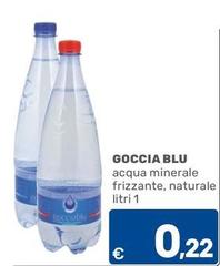 Blu - Goccia  Acqua Minerale Frizzante
