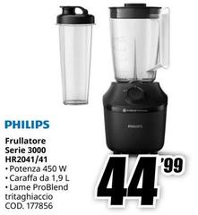 Philips - Frullatore Serie 3000 Hr2041/41