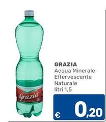 Grazia - Acqua Minerale Effervescente Naturale