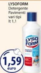 Lysoform - Detergente Pavimenti