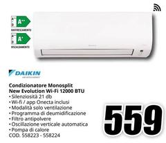 Daikin - Condizionatore Monosplit New Evolution Wi-Fi 12000 BTU