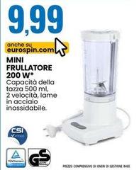 Gs - Mini Frullatore 200 W