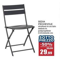 Sedia Pieghevole