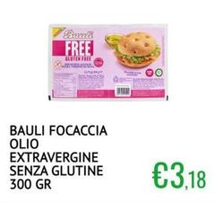 Bauli - Focaccia Olio Extravergine Senza Glutine