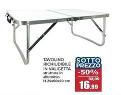 Tavolino Richiudibile In Valigetta