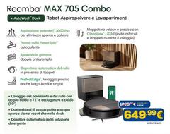 Roomba - Robot Aspirapolvere E Lavapavimenti