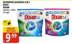 Dixan - Detersivo Lavatrice 4 In 1 Discs