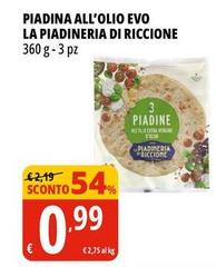 La piadineria di riccione - Piadina All'olio Evo