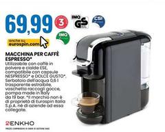 Enkho - Macchina Per Caffè Espresso