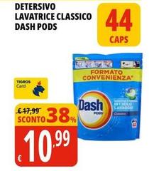 Dash - Detersivo Lavatrice Classico Pods