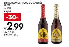 Leffe - Birra Blonde, Rouge O Ambrée