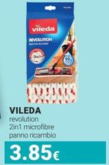Vileda - Revolution 2in 1 Microfibre Panno Ricambio