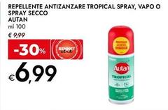 Tropical - Repelente Antizanzare  Spray, Vapo O Spray Secco