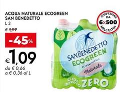 San Benedetto - Acqua Naturale Ecogreen