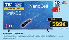 LG - Led Smart 75NANO82