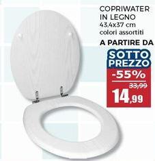 Copriwater In Legno