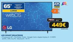 LG - Led Smart 65UA75006