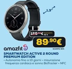 Amazfit - Smartwatch Active 2 Round Premium Edition