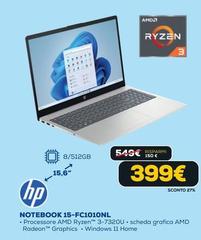 HP - Notebook 15-FC1010NL
