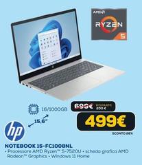 HP - Notebook 15-FC1008NL