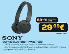 Sony - Cuffie Bluetooth WHCH520