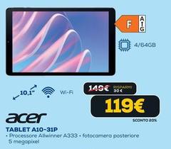Acer - Tablet A10-31P