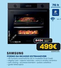 Samsung - Forno Da Incasso NV7B4440VBB