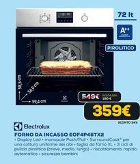 Electrolux - Forno Da Incasso EOF4P46TX2