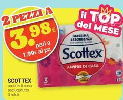 Scottex - Amore Di Casa Asciugatutto 3 Rotoli