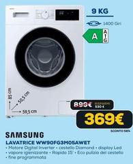 Samsung - Lavatrice WW90FG3M05AWET