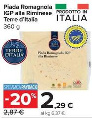 Terre d'Italia - Piada Romagnola IGP Alla Riminese