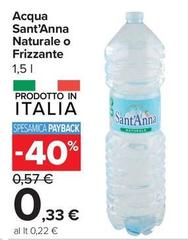 Sant'anna - Acqua Naturale O Frizzante