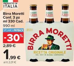 Moretti - Birra Conf. 3 Pz